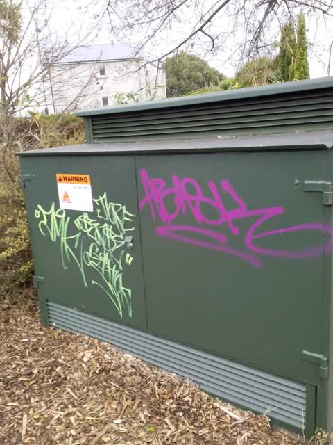 Graffiti, a report photo