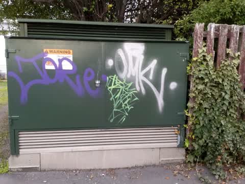 Graffiti, a report photo