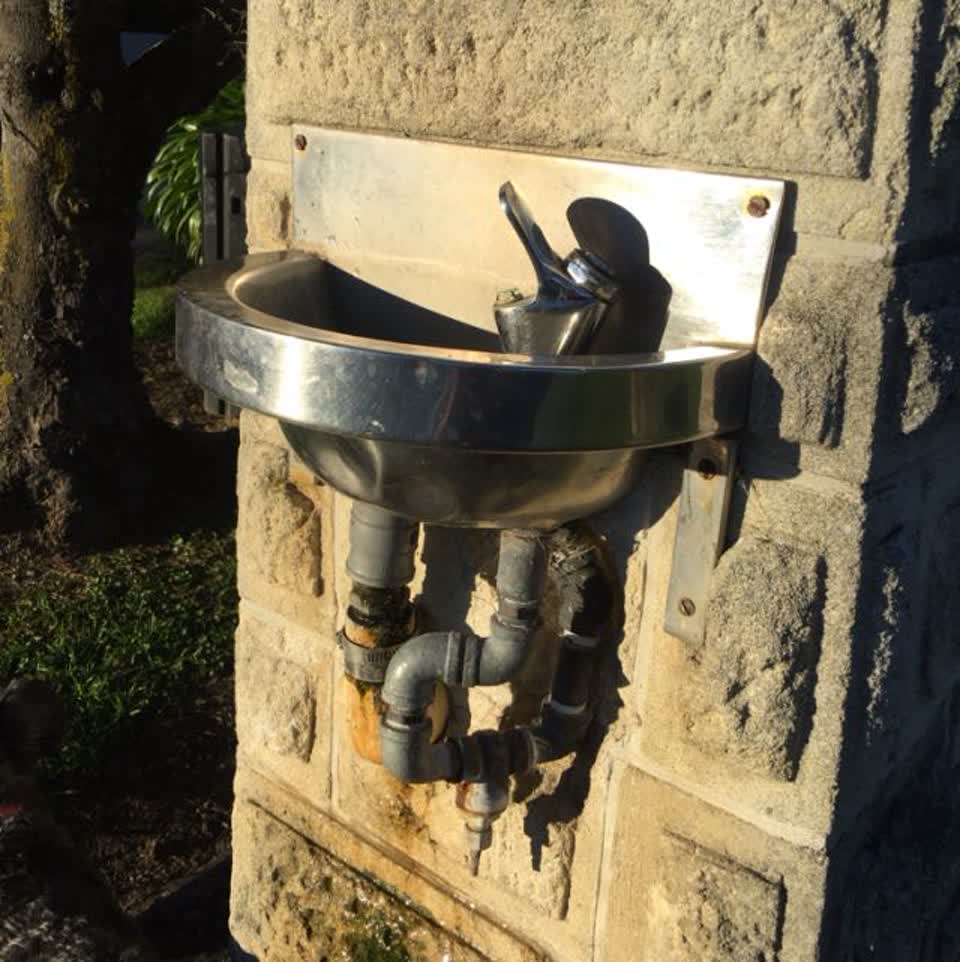 The photograph attached to this wastewater/stormwater report