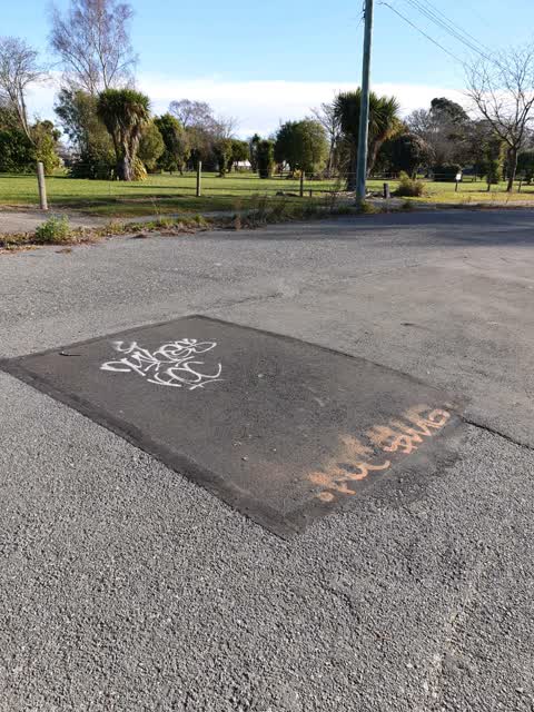Graffiti, a report photo
