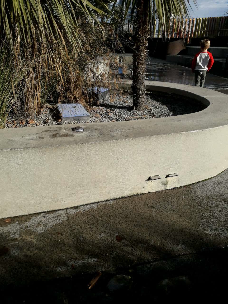 The photograph attached to this parks report