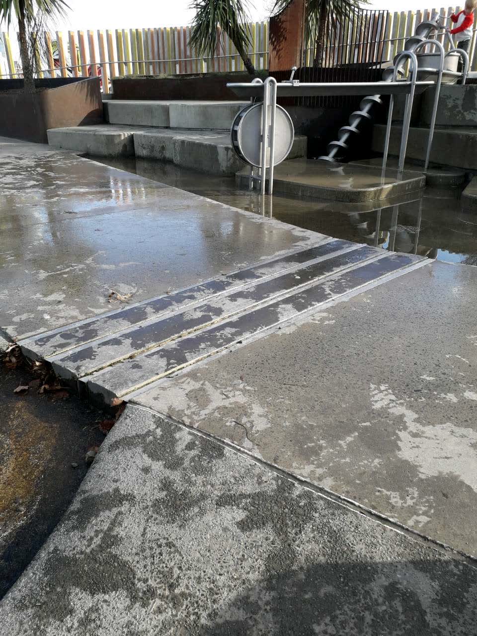 The photograph attached to this parks report