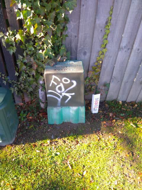 Graffiti, a report photo