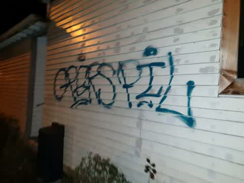 Graffiti, a report photo
