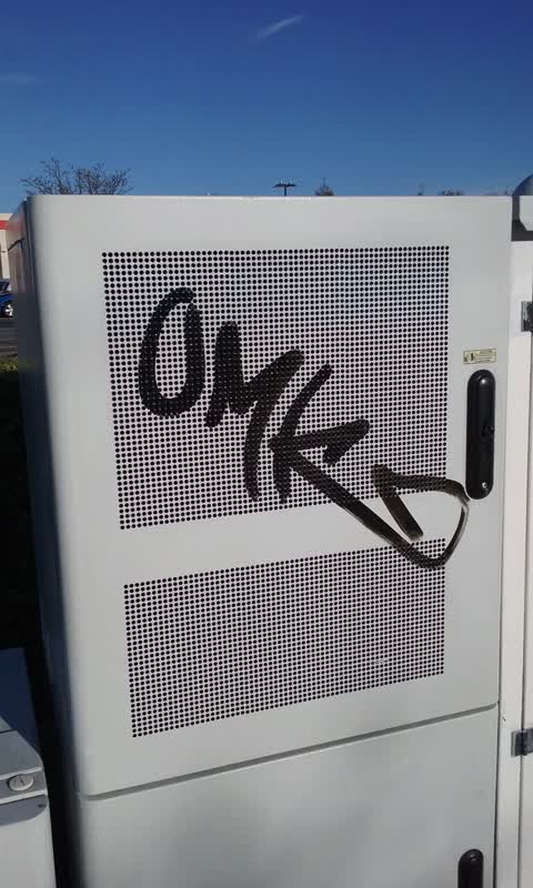 Graffiti, a report photo