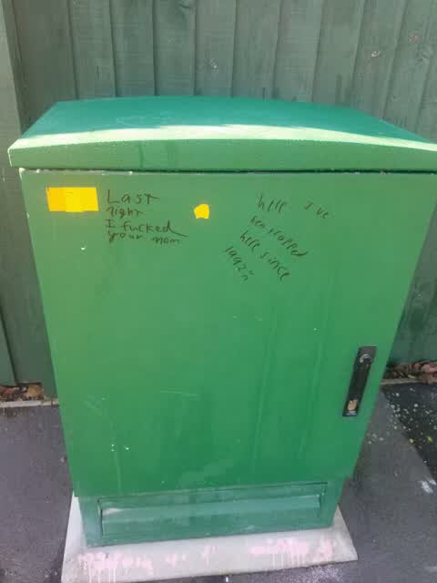 Graffiti, a report photo
