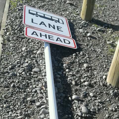 Roading/Streets, a report photo