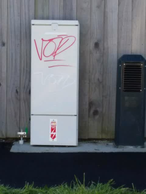 Graffiti, a report photo