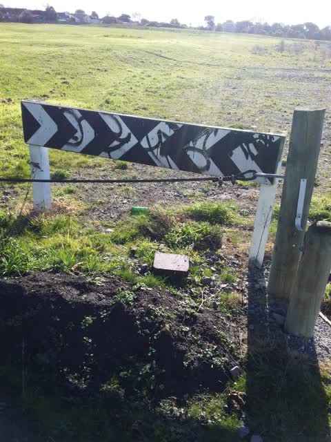 Graffiti, a report photo