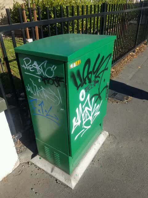 Graffiti — a report photo