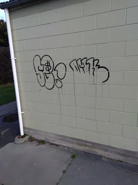 Graffiti, a report photo
