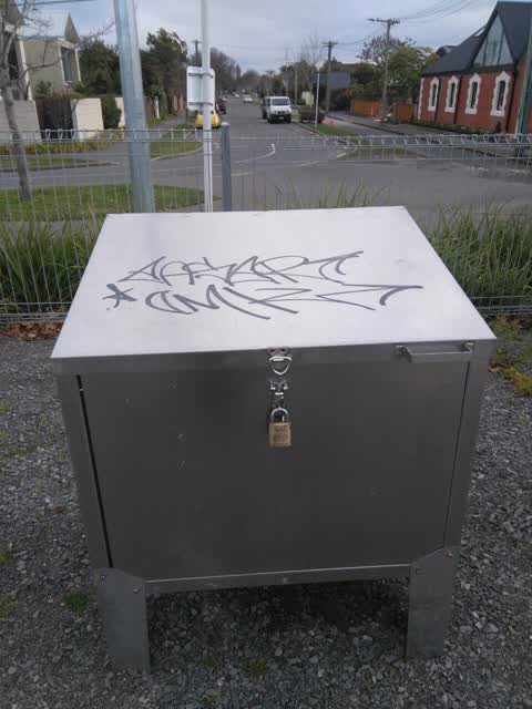 Graffiti, a report photo