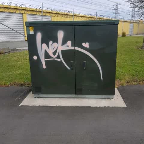 Graffiti, a report photo
