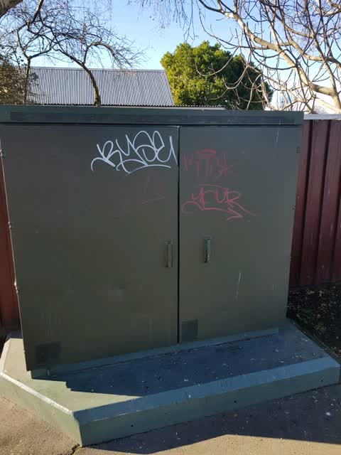 Graffiti, a report photo