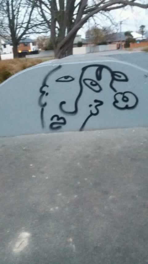 Graffiti — a report photo