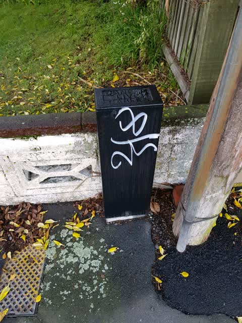 Graffiti, a report photo