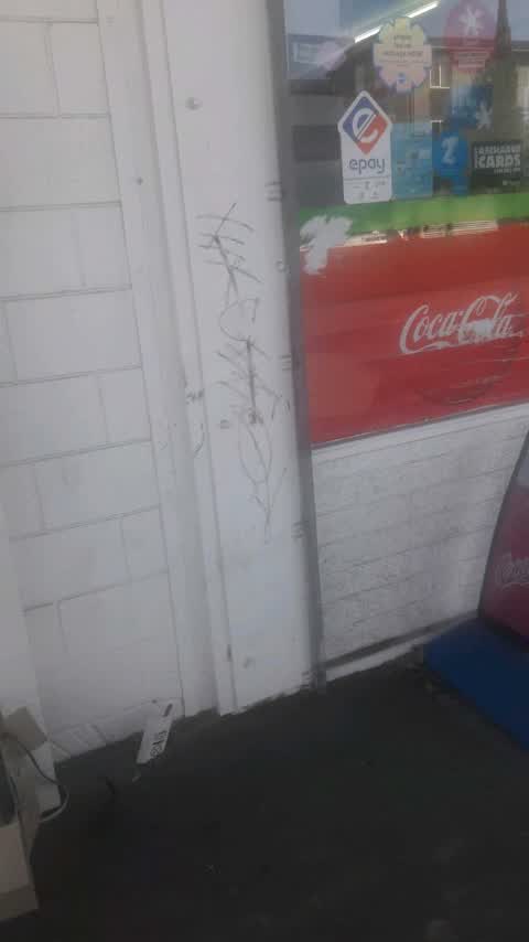 Graffiti, a report photo