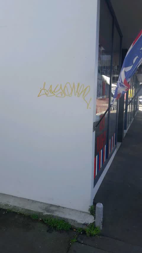 Graffiti, a report photo