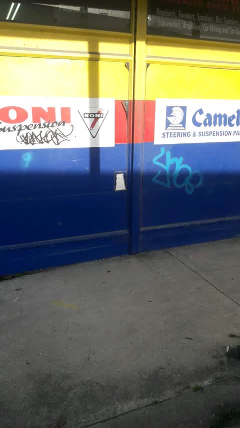 Graffiti — a report photo