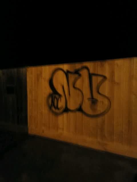 Graffiti, a report photo