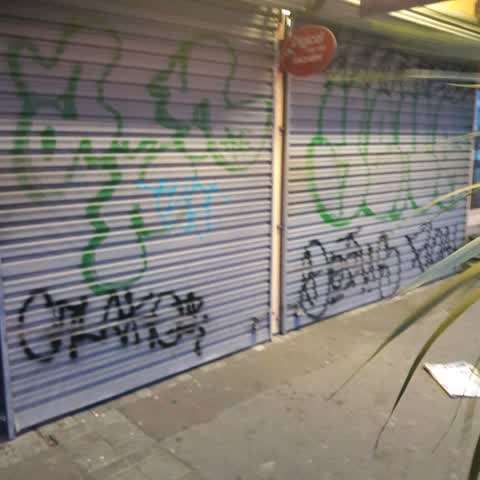 Graffiti, a report photo