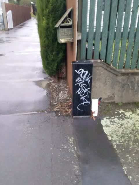 Graffiti, a report photo