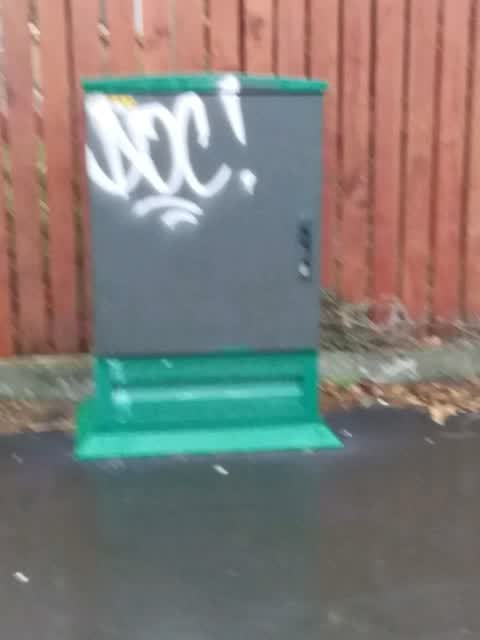 Graffiti, a report photo
