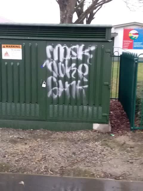 Graffiti, a report photo