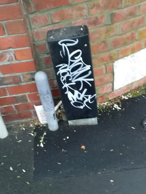 Graffiti, a report photo