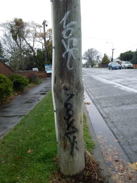 Graffiti, a report photo