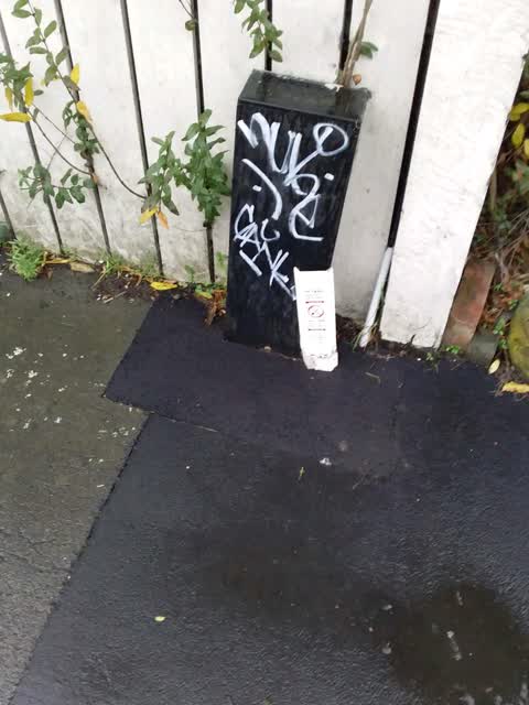 Graffiti, a report photo