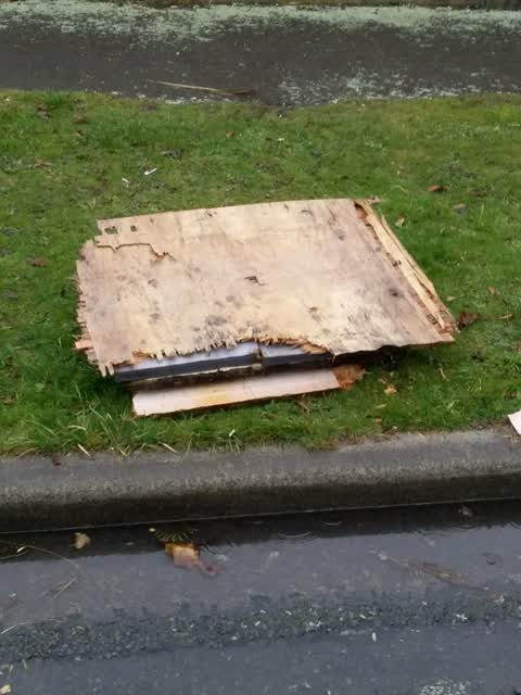 Rubbish/Recycling, a report photo