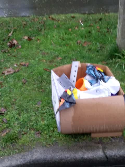 Rubbish/Recycling, a report photo