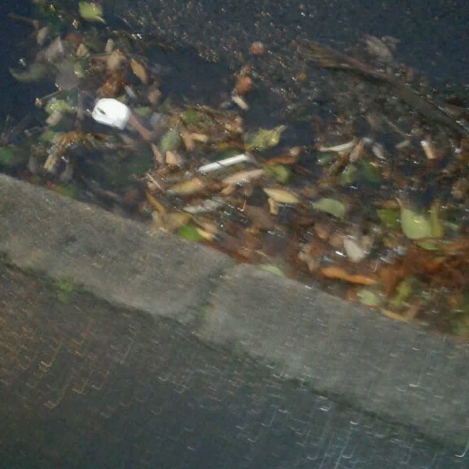 The photograph attached to this wastewater/stormwater report