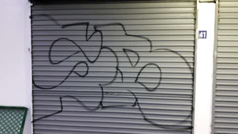 Graffiti, a report photo