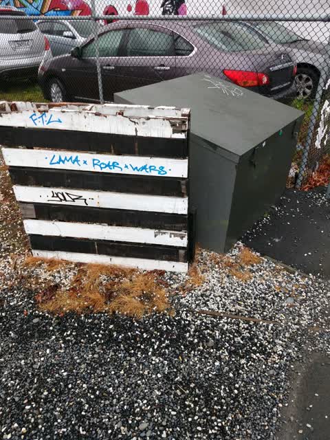 Graffiti, a report photo