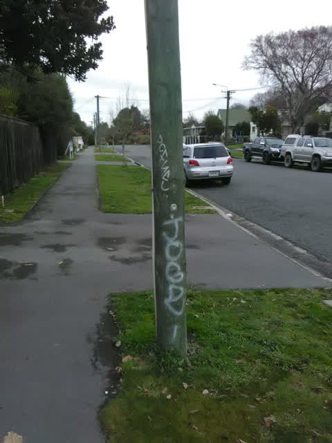 Graffiti, a report photo