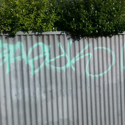 Graffiti, a report photo