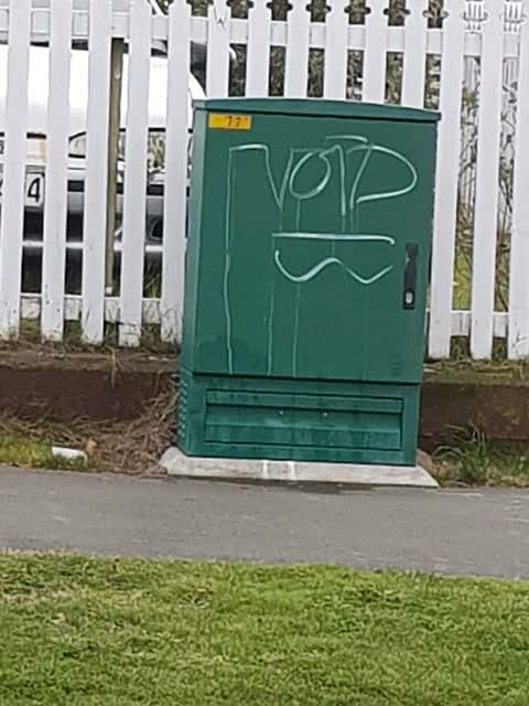 Graffiti, a report photo
