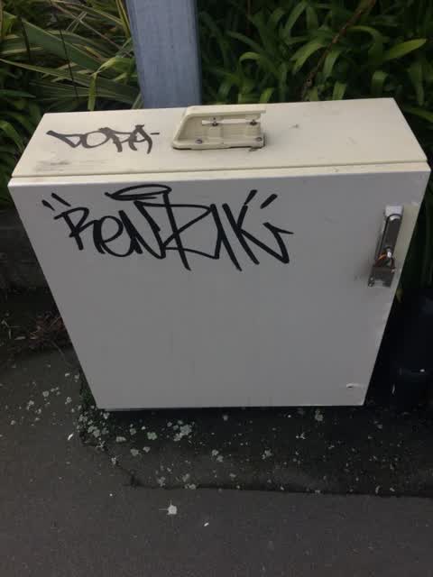 Graffiti, a report photo