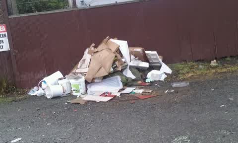 Rubbish/Recycling — a report photo