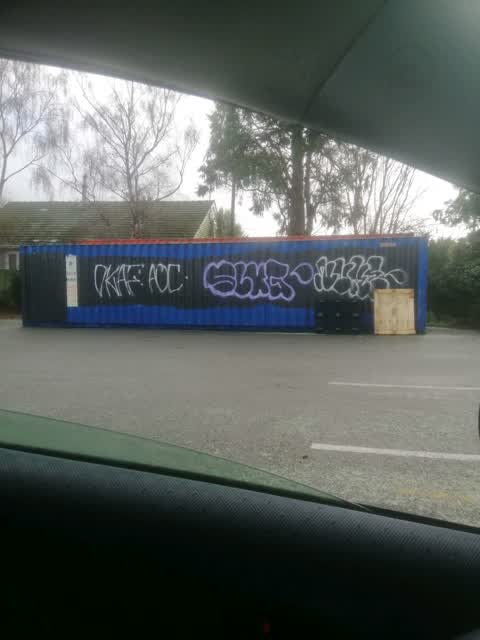Graffiti, a report photo