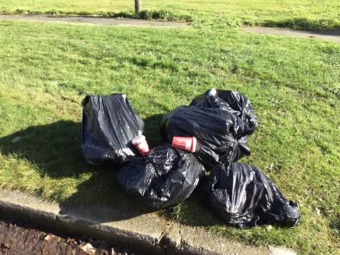 Rubbish/Recycling — a report photo