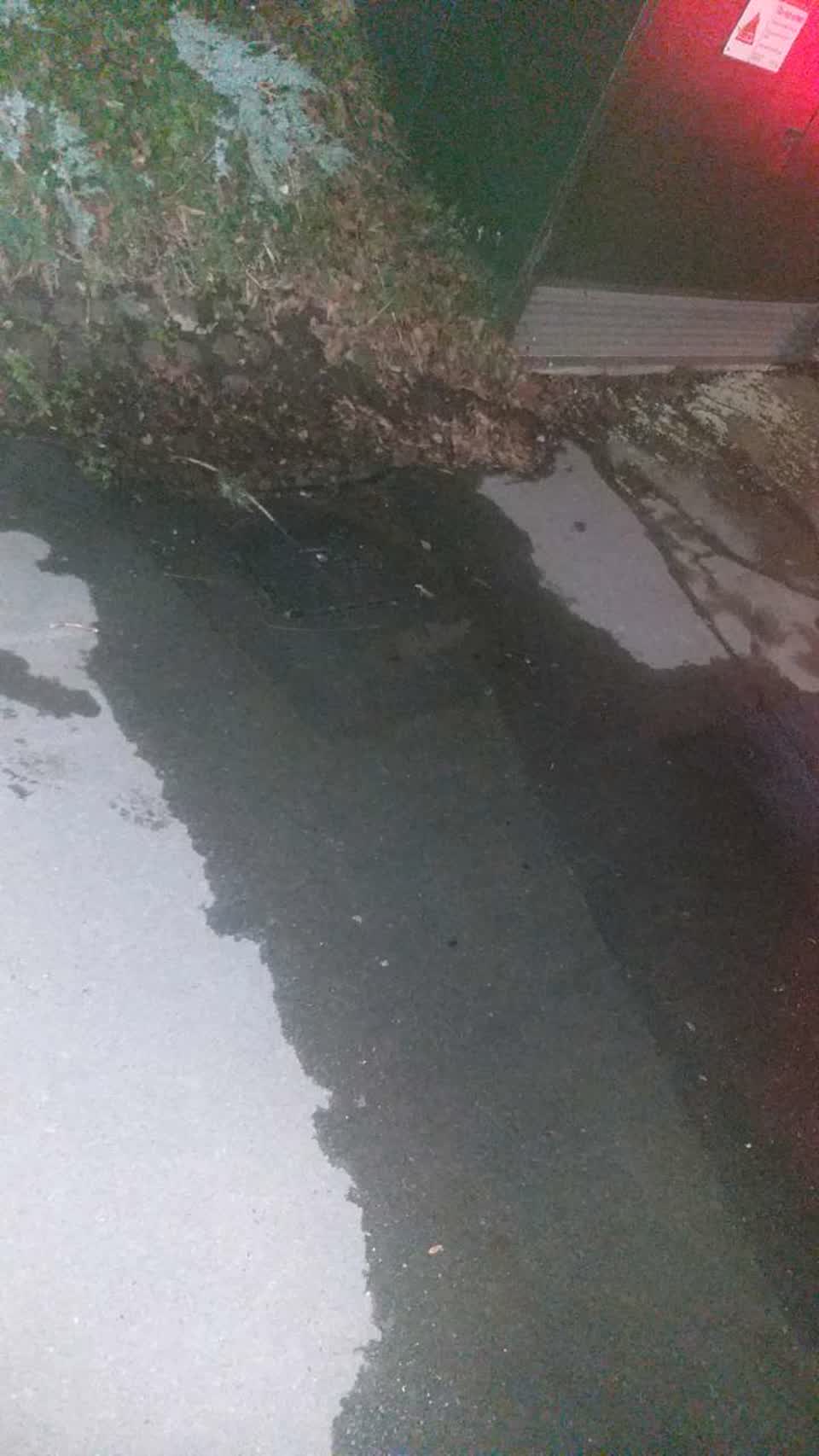 The photograph attached to this water supply report