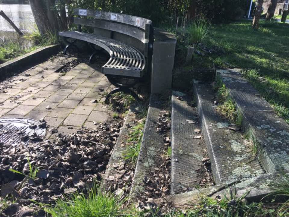 The photograph attached to this parks report
