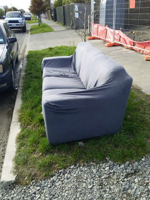 Rubbish/Recycling, a report photo