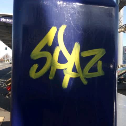 Graffiti, a report photo