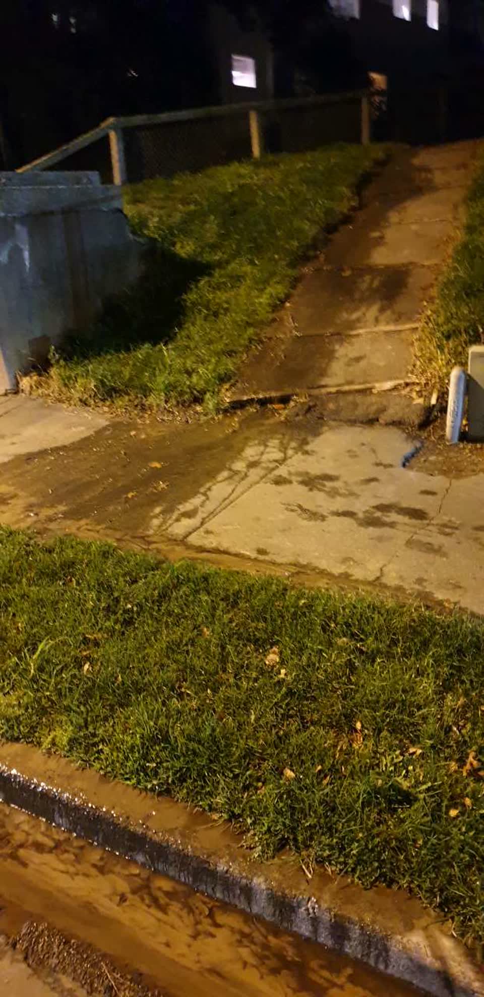 The photograph attached to this water supply report