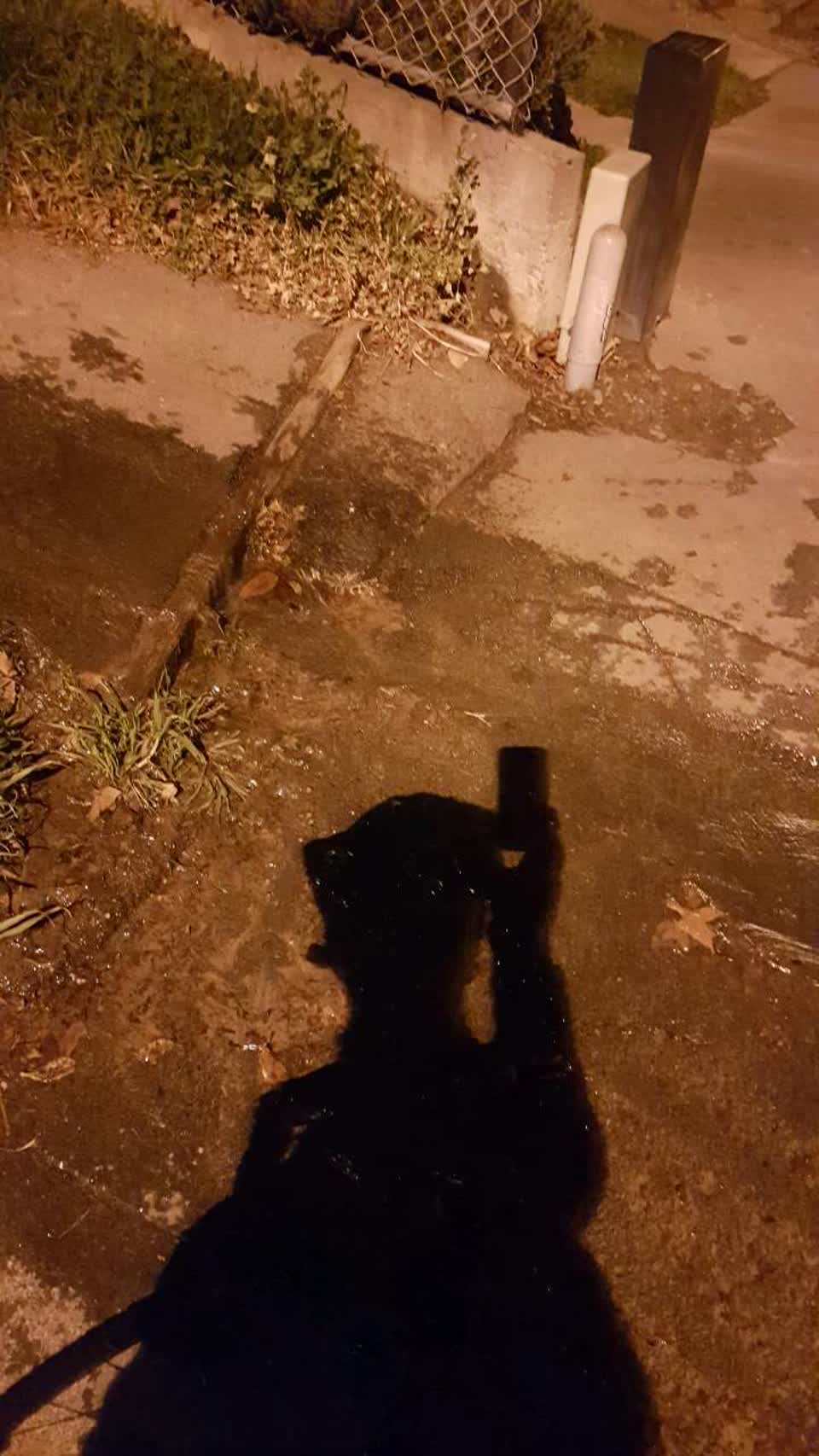 The photograph attached to this water supply report