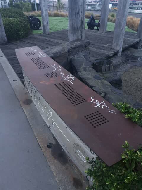 Graffiti, a report photo